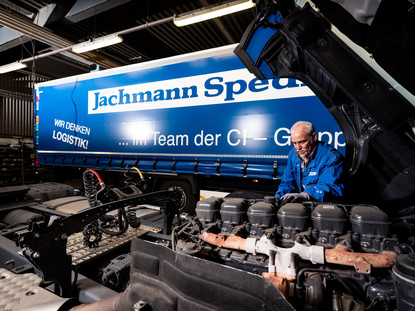 LKW Werkstatt der Spedition Jachmann aus Mettmann